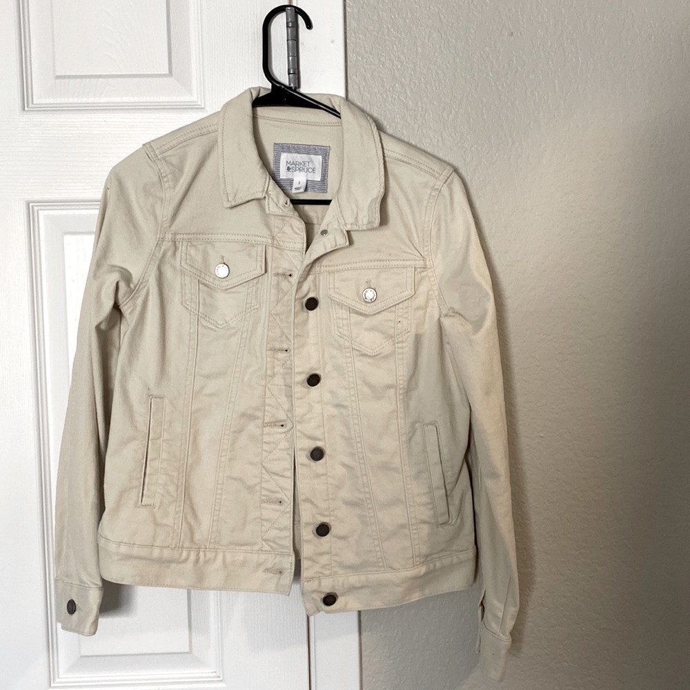 S Cream Market & Spruce Denim Jacket